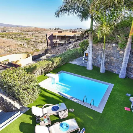 Villa Salobre Terraza Dos Luxury Retreat In Gran Canaria Private Outdoor Heatable Pool Bbq Facilities Shaded Outdoor Dining Area Salobre, *